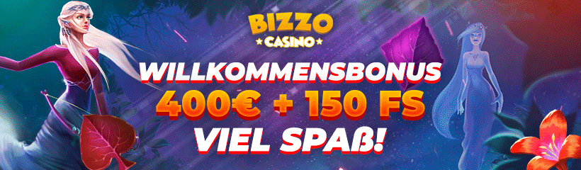 BIZZO CASINO Willkommensbonus-Angebote